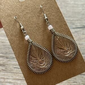 BOGO FREE Woven silk thread earrings